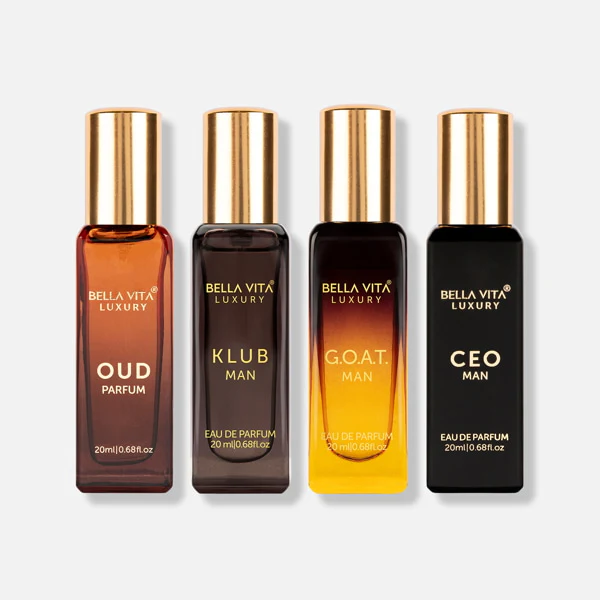 Luxury Perfume Gift Set For Men - 4 x 20mls