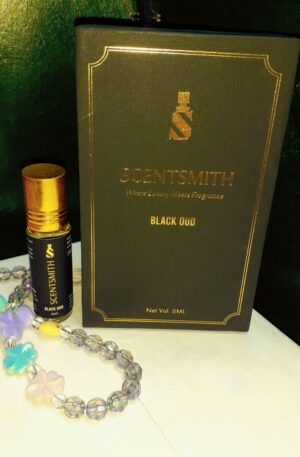 SCENTSMITH Perfume Roll On Attar (Black Oudh)